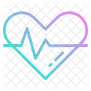 Heartbeat Heart Wellness Icon