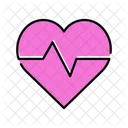 Heartbeat Pulse Health Icon