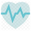 Fitness Gym Heartbeat Icon