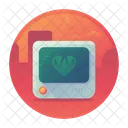 Synced Heartbeat Monitor Icon