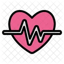 Heartbeat Pulse Medical Icon