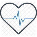 Heart Ecg Cardiology Icon