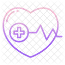 Heartbeat Heart Health Cardiogram Icon