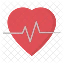 Heartbeat Heart Healthy Icon