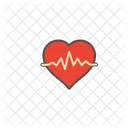 Heartbeat Heart E Icon
