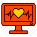 Heartbeat Heart Health Icon