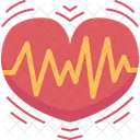 Heartbeat Racing Stress Icon