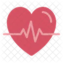 Heartbeat Fitness Health Icon