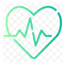 Heartbeat Health Heart Icon