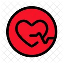 Heartbeat Health Heart Icon