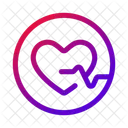 Heartbeat Health Heart Icon