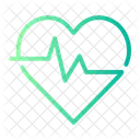 Heartbeat Health Heart Icon