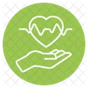 Heartbeat Heart Pulse Icon