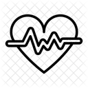 Heartbeat Heart Pulse Icon