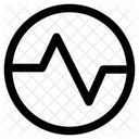 Heartbeat Cirkel Icon