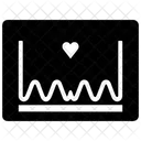 Cardiac Rhythm Pulse Vital Icon