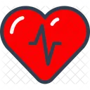 Heartbeat Line Icon