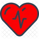 Heartbeat Line Icon
