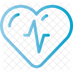 Heartbeat Line  Icon