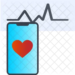 Heartbeat Measuring App  Icon