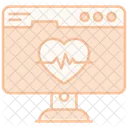 Heartbeat Monitor Icon