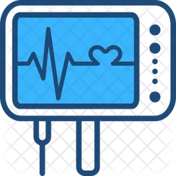 Heartbeat monitor  Icon