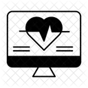 Heartbeat Monitor Icon