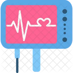 Heartbeat monitor  Icon