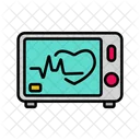 Heartbeat Monitor Health Love Icon