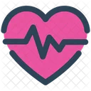 Medical Healthcare Heartbeat Icon