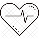 Heartbeat Symbol  Icon
