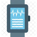 Heartbeat Watch Heart Rate Watch Sports Watch Icon