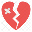 Broken Love Valentine Icon