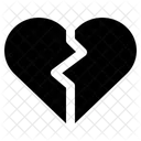 Heartbroken Break Up Relationship Icon