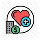 Heartcare Hospital Healthcare Health Icon