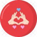 Heartfelt gesture  Icon