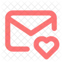 Hearth Mail Love Heart Icon