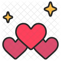 Hearts Emoji Icon