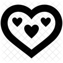 Hearts Love Symbols Heart Shaped Icon