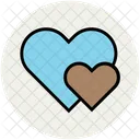 Hearts Valentine Romance Icon