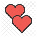 Hearts Two Icon