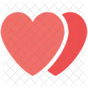 Hearts Two Lovers Icon