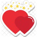 Hearts Love Romance Icon