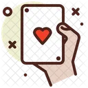 Hearts Casino Game Icon