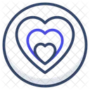 Love Hearts Passion Icon