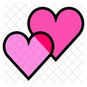 Hearts Loves Romance Icon