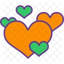 Hearts Love Valenticons Icon