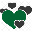 Hearts Love Valenticons Icon