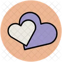 Hearts Love Affection Icon