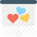 Hearts Screen Love Icon